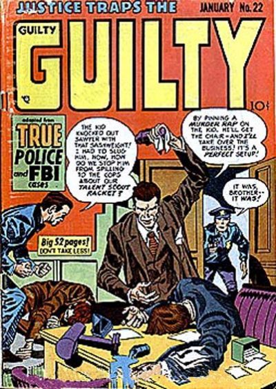 Justice Traps the Guilty #22 Comic