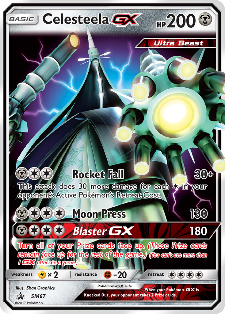 Celesteela Pokémon Card