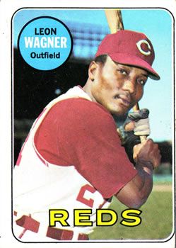 Leon Wagner 1969 Topps #187 Sports Card