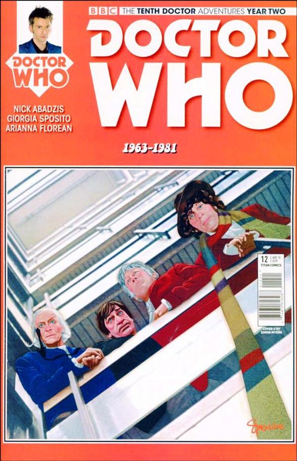 Doctor Who: 10th Doctor - Year Two #12 (Cover D Myers)
