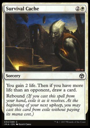 Survival Cache (Iconic Masters) Trading Card