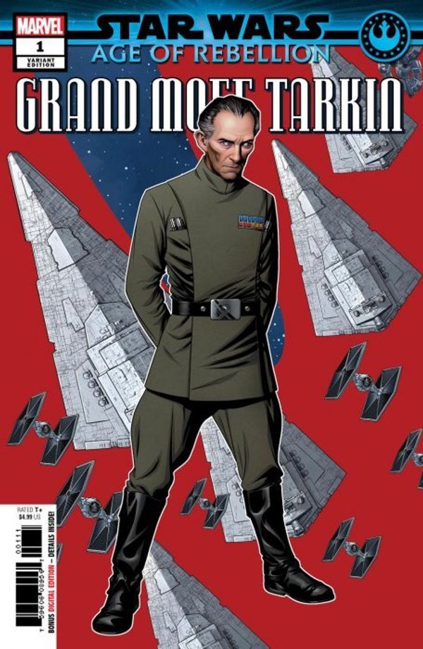 Star Wars: Age of Rebellion - Grand Moff Tarkin #1 (Mckone Puzzle Pc Variant)