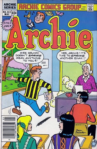 Archie #341 Comic