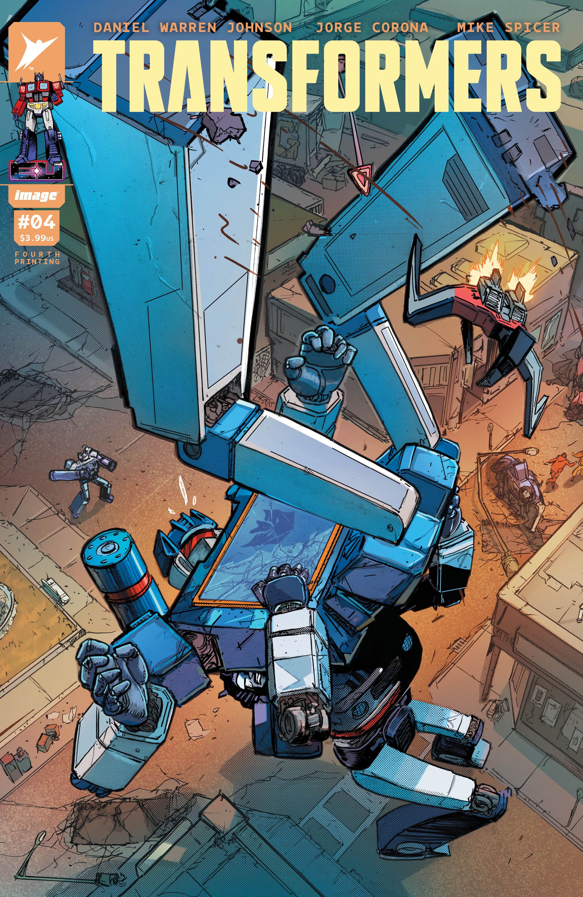 Transformers #4 (Fourth Printing) Comic