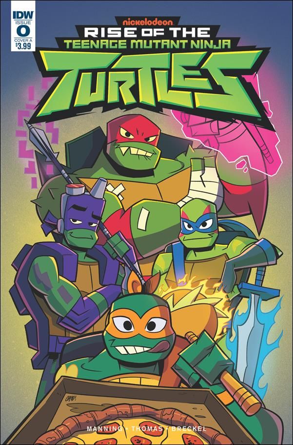 Rise of the Teenage Mutant Ninja Turtles #0 Comic