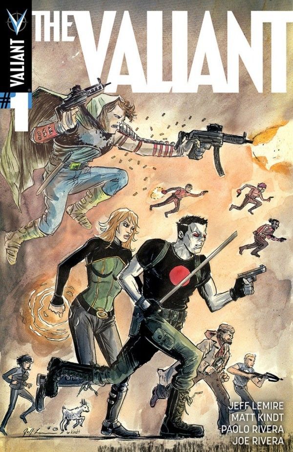 The Valiant #1 (20 Copy Cover Lemire & Kindt)