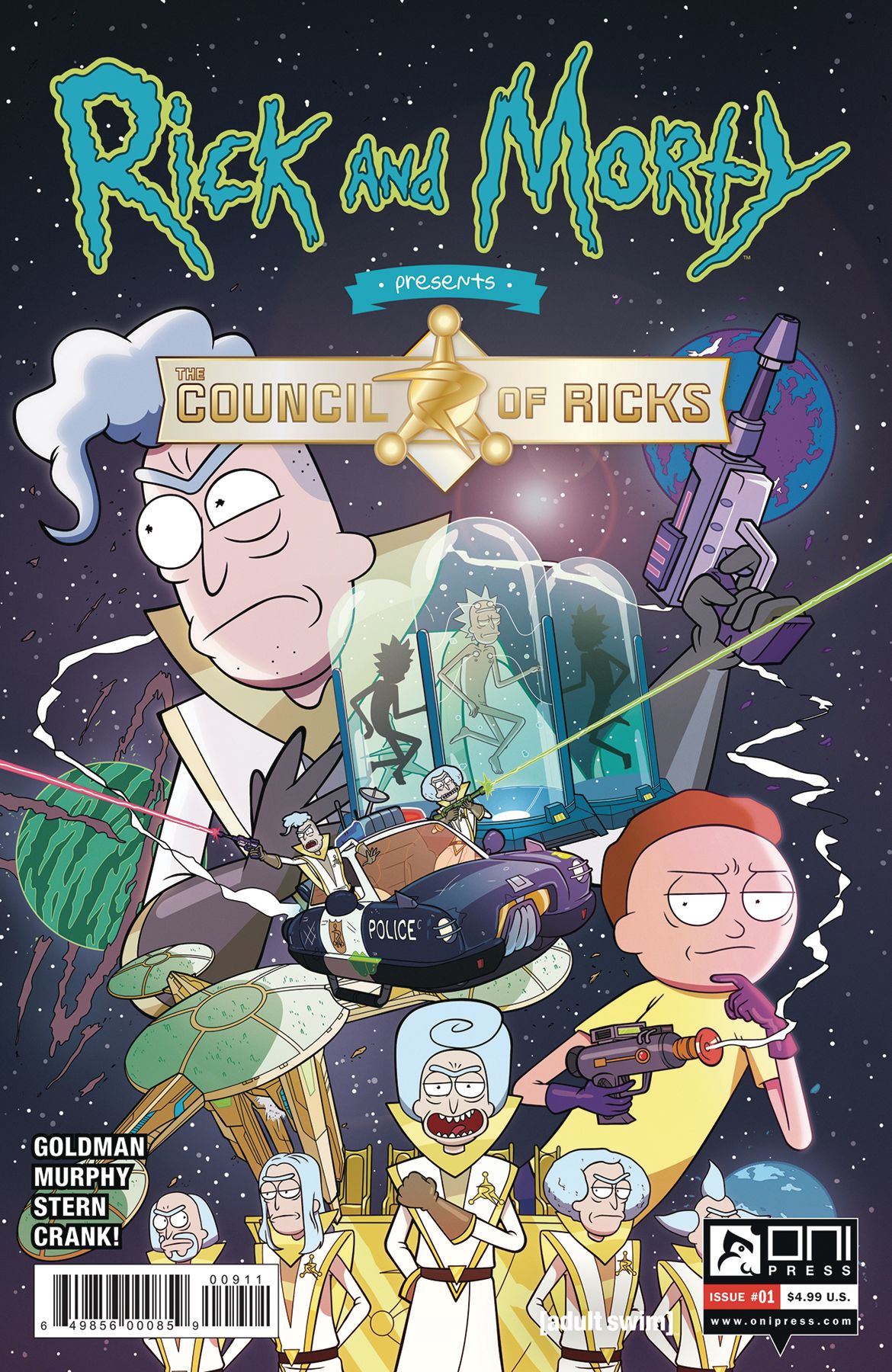 Rick and Morty Presents: Council of Ricks #1 Comic