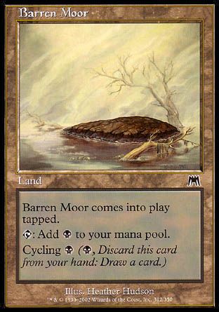 Barren Moor (Onslaught) Trading Card