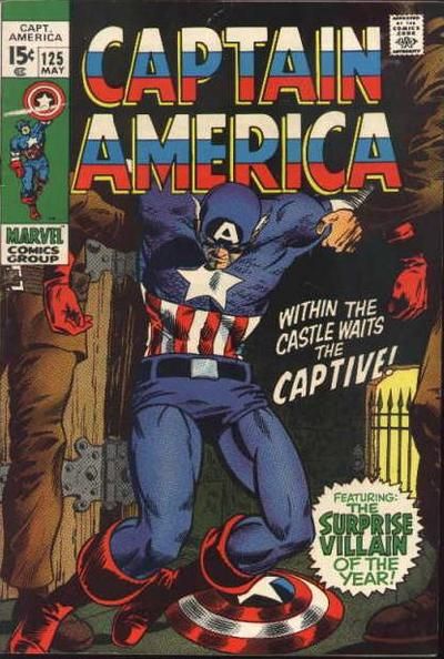 Captain America #125 Comic