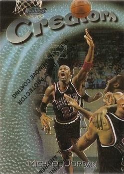 Michael Jordan 1997 Topps Finest #287 Sports Card