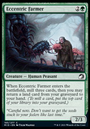 Eccentric Farmer (Innistrad: Midnight Hunt) Trading Card