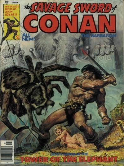 The Savage Sword of Conan #24 Comic