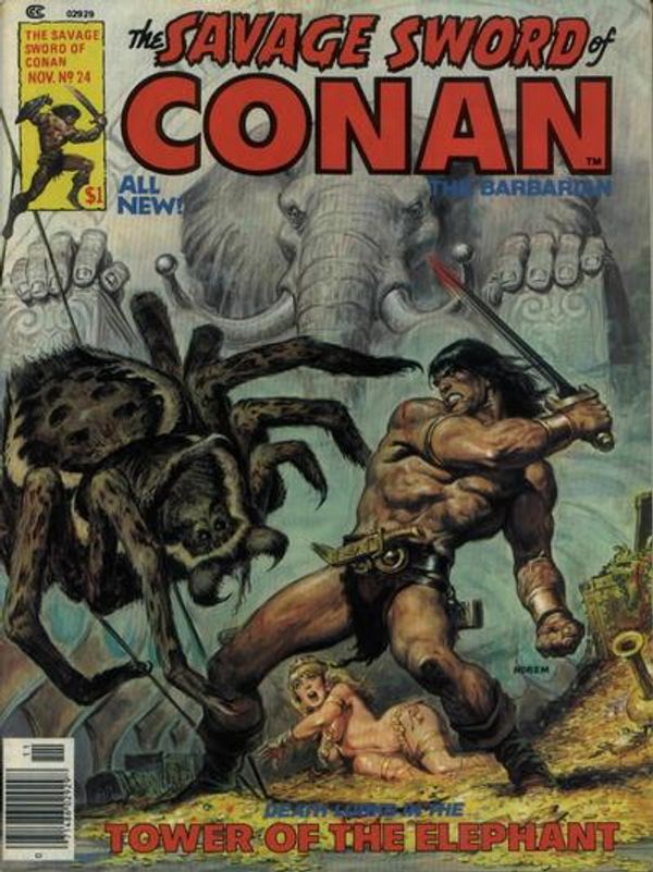 The Savage Sword of Conan #24