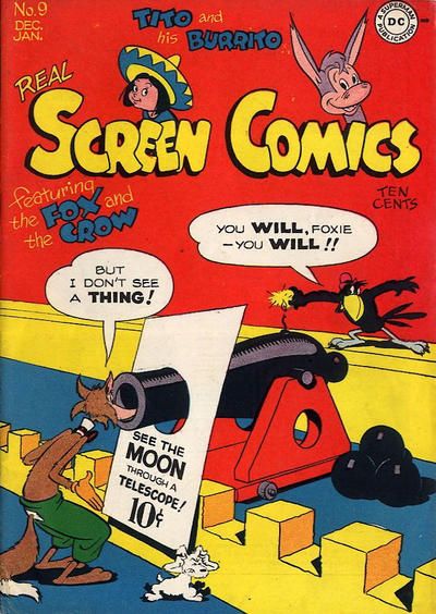 Real Screen Comics #9 Comic