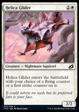 Helica Glider (Ikoria Lair of Behemoths) Trading Card