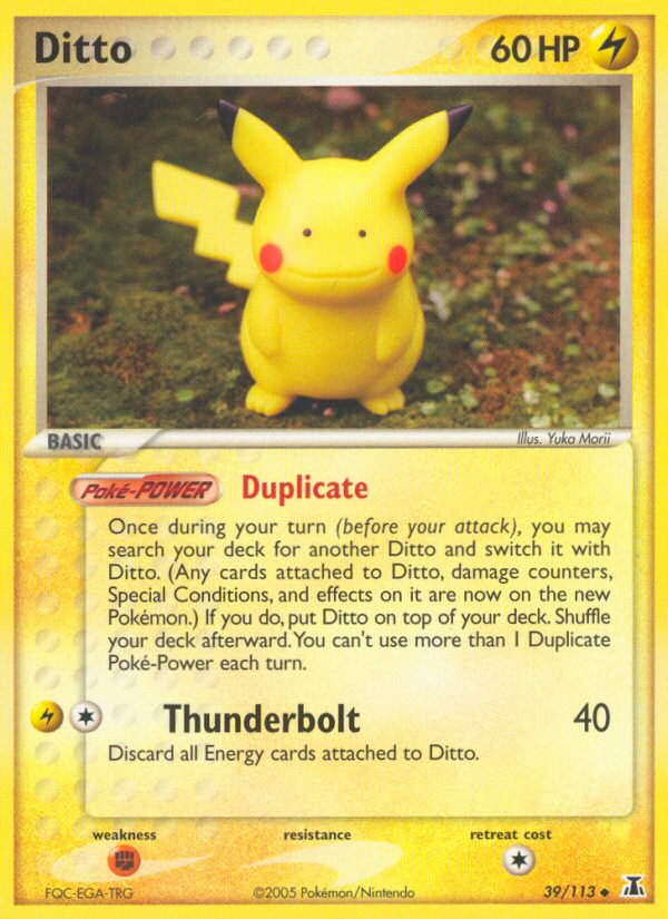 Ditto (39/113) - Delta Species Pokémon Card