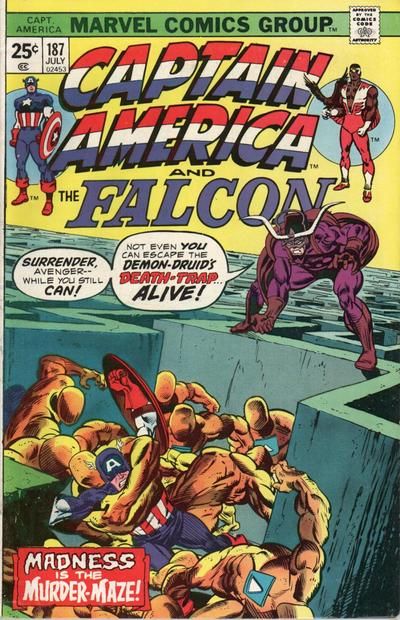 Captain America #187 Comic