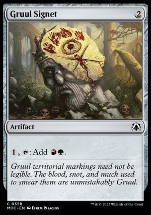 Gruul Signet (March of the Machine Commander Decks)