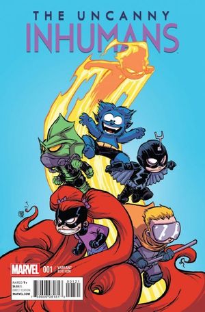Uncanny Inhumans #1 (Young Variant)