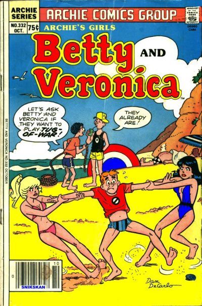 Archie's Girls Betty and Veronica #332 Comic