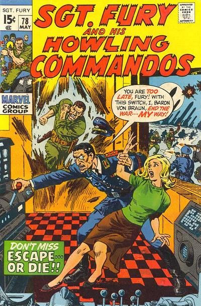 Sgt. Fury And His Howling Commandos #78 Comic