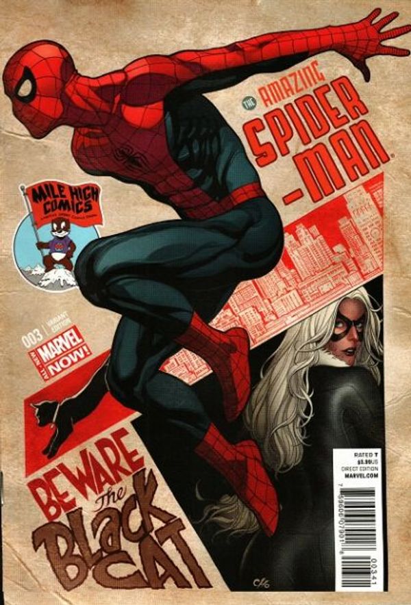 Amazing Spider-man #3 (Mile High Exclusive Frank Cho Variant Cover)