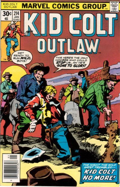 Kid Colt Outlaw #214 Comic