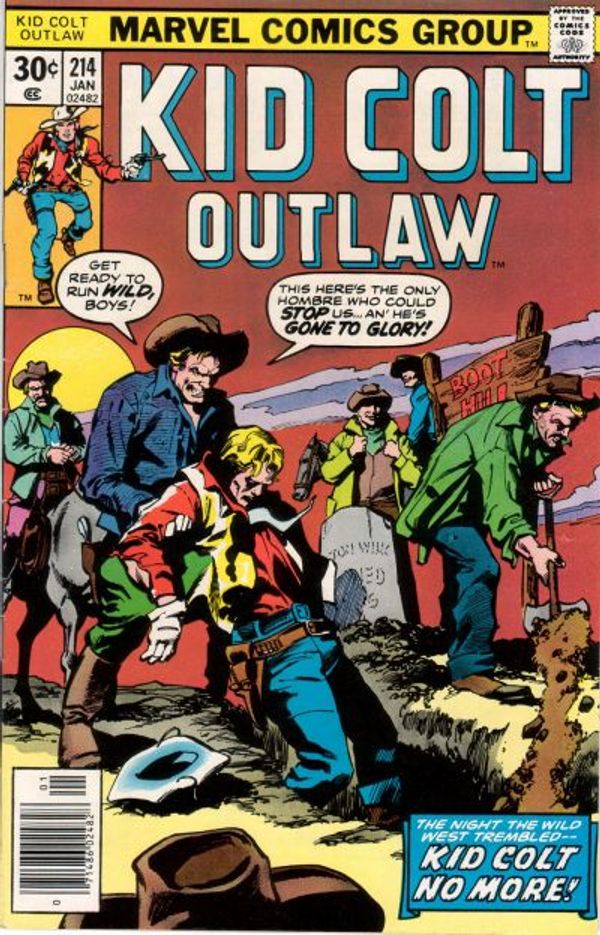 Kid Colt Outlaw #214