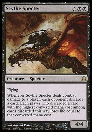 Scythe Specter (MTG Commander) Trading Card