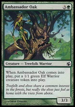 Ambassador Oak (Morningtide) Trading Card