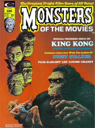 Monsters of the Movies #1 Comic