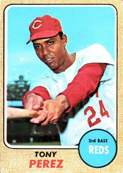 Lot - 1969 Topps Tony Perez