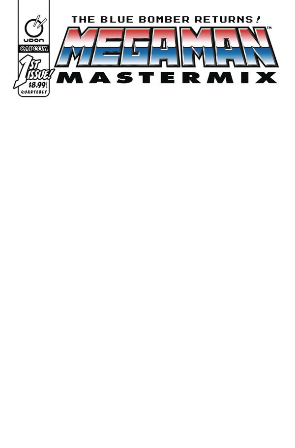 Mega Man Mastermix #1 (Cover C Blank Sketch)