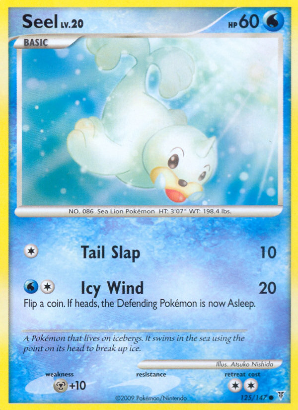 Seel (125/147) - Supreme Victors Pokémon Card