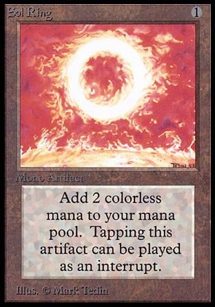 Sol Ring (Alpha) Trading Card