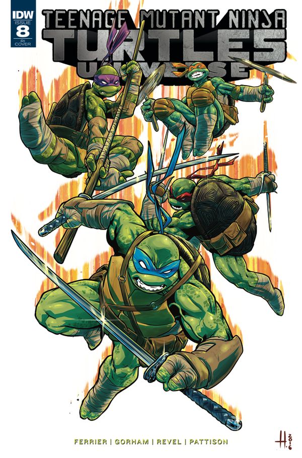 Teenage Mutant Ninja Turtles Universe #8 (10 Copy Cover)