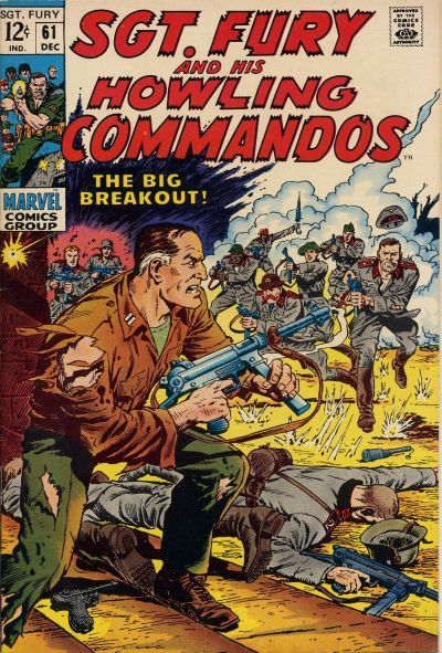 Sgt. Fury And His Howling Commandos #61 Comic
