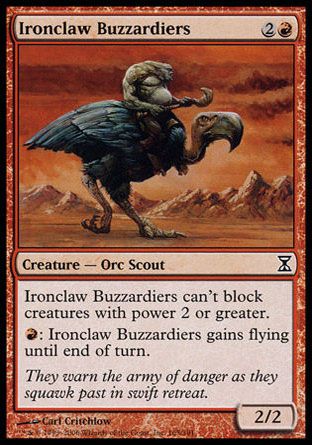 Ironclaw Buzzardiers (Time Spiral) Trading Card