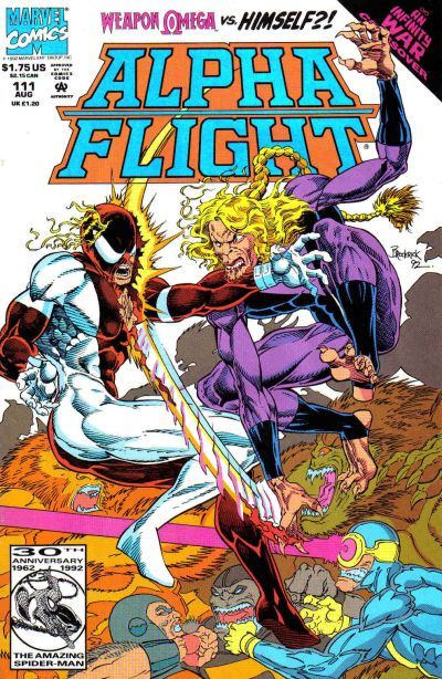 Alpha Flight #111 Comic