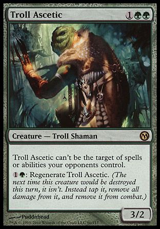 Troll Ascetic (Duels of the Planeswalkers) Trading Card