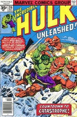 Incredible Hulk #216 (35 cent variant)