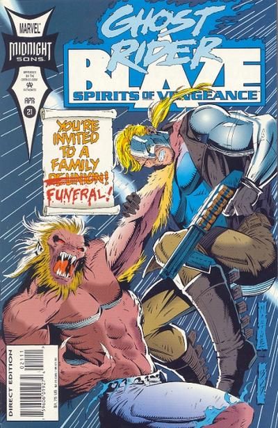 Ghost Rider / Blaze: Spirits Of Vengeance #21 Comic