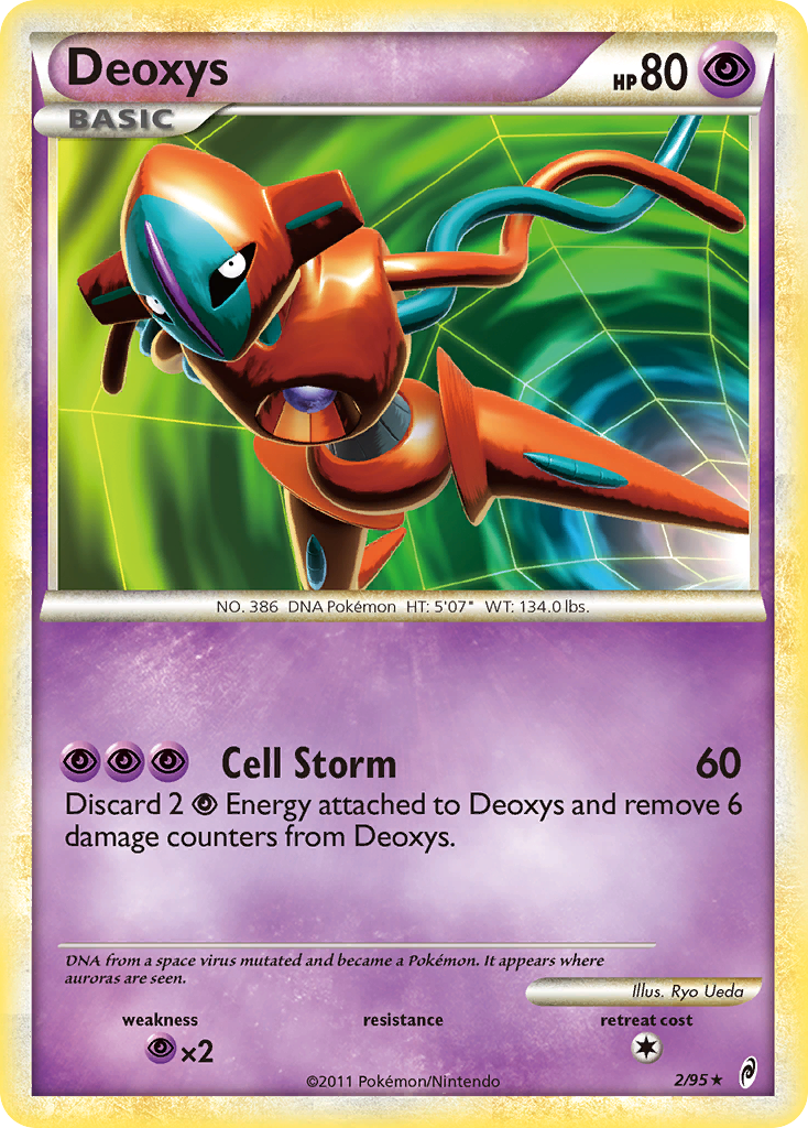 Deoxys (2/95) - Call of Legends Pokémon Card