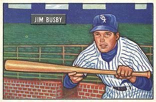 Jim Busby 1951 Bowman #302 Sports Card
