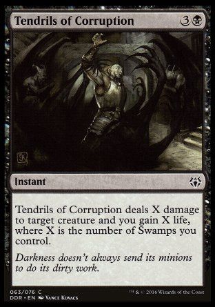 Tendrils of Corruption (Nissa vs. Ob Nixilis) Trading Card