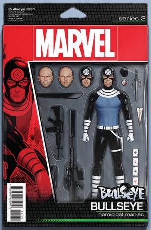 Bullseye #1 (Christopher Action Figure Variant)