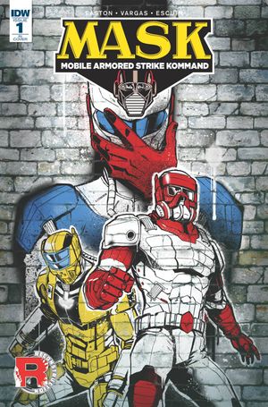 Mask Mobile Armored Strike Kommand #1 (10 Copy Cover)