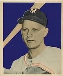 Carroll "Whitey" Lockman 1949 Bowman #2 Sports Card