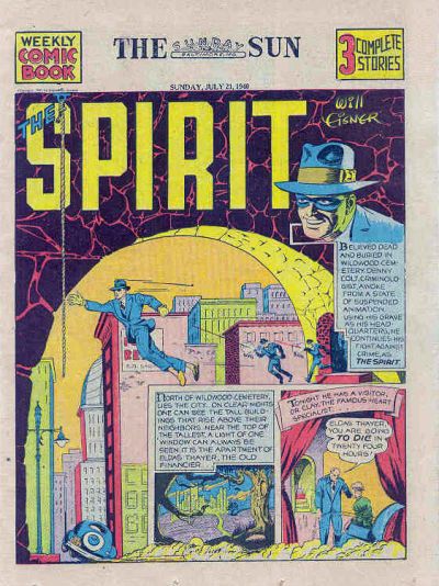 Spirit Section #7/21/1940 Comic