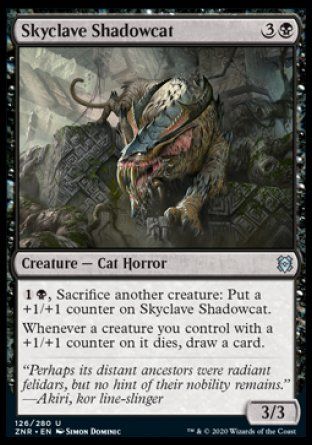 Skyclave Shadowcat (Zendikar Rising) Trading Card